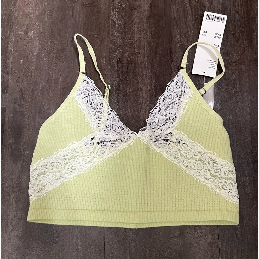 Urban Outfitters Out From Under Chrysalis Lace Cami NWT